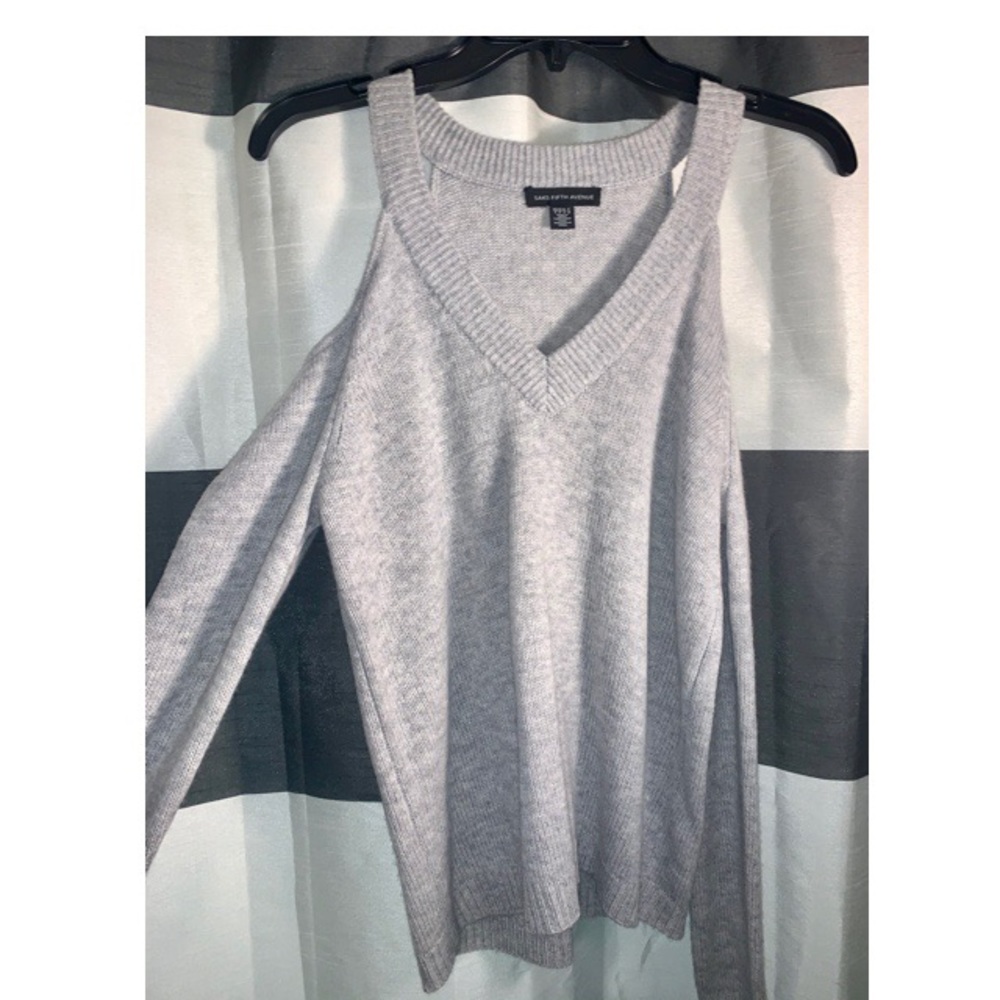 Saks Fifth Ave Off-The-Shoulder Cashmere Sweater